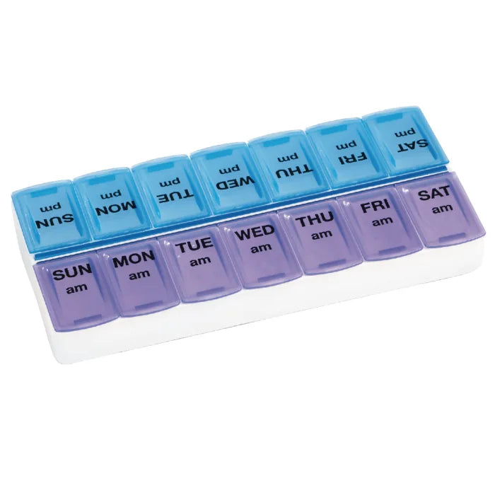 Twice-a-Day Weekly Pill Organizer