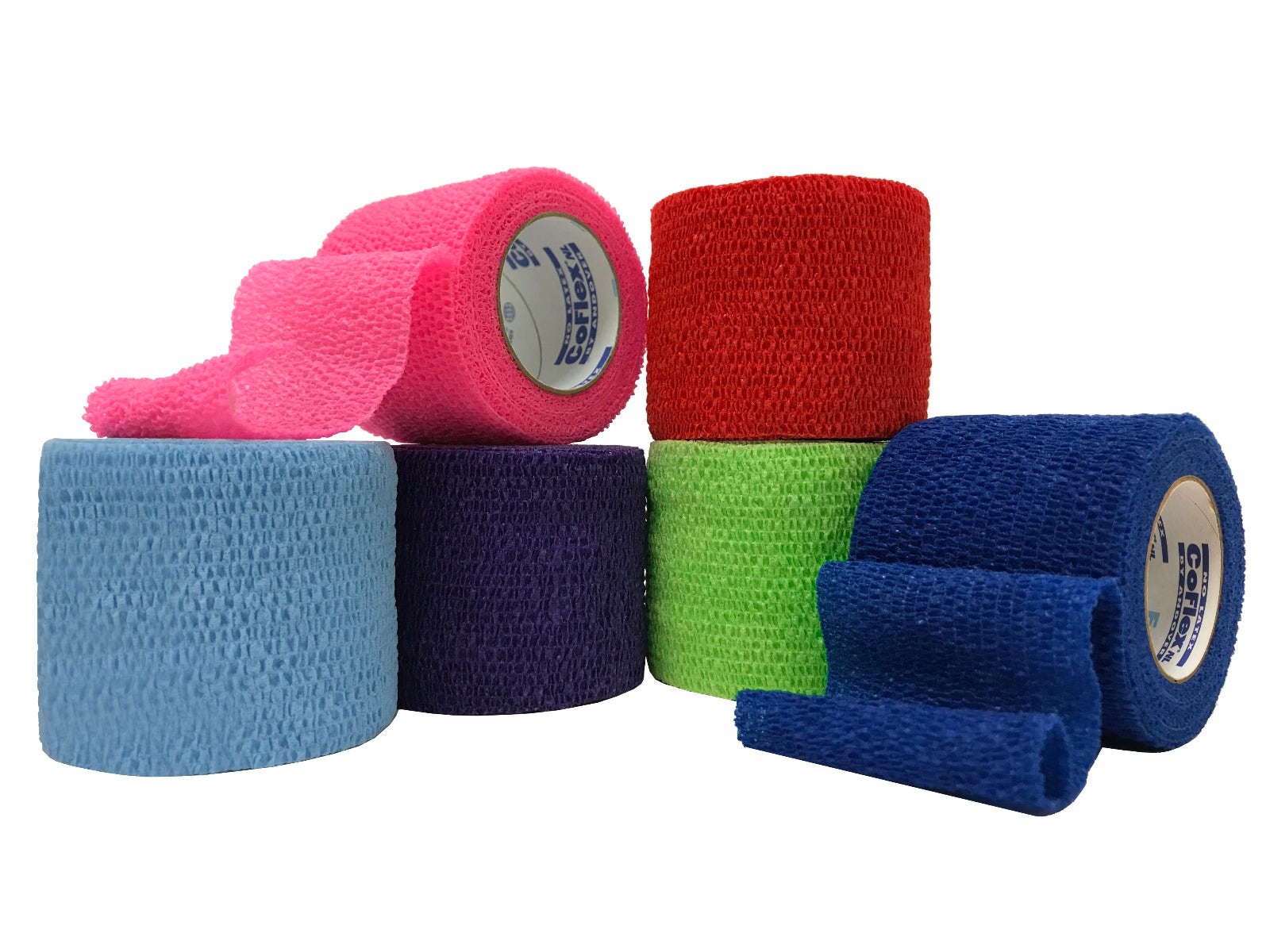 Latex Free Co-Flex Cohesive Flexible Bandage