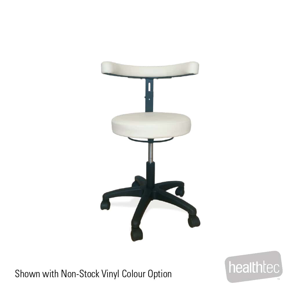 Healthtec HT Operator Stool with Adjustable ArmRest