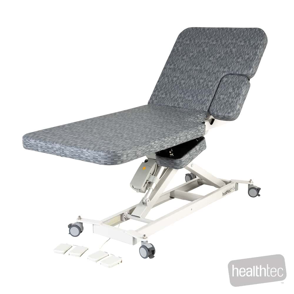 Healthtec LynX Cardiology Table (M) – Backrest & Body Cutouts – All Electric, 710mm