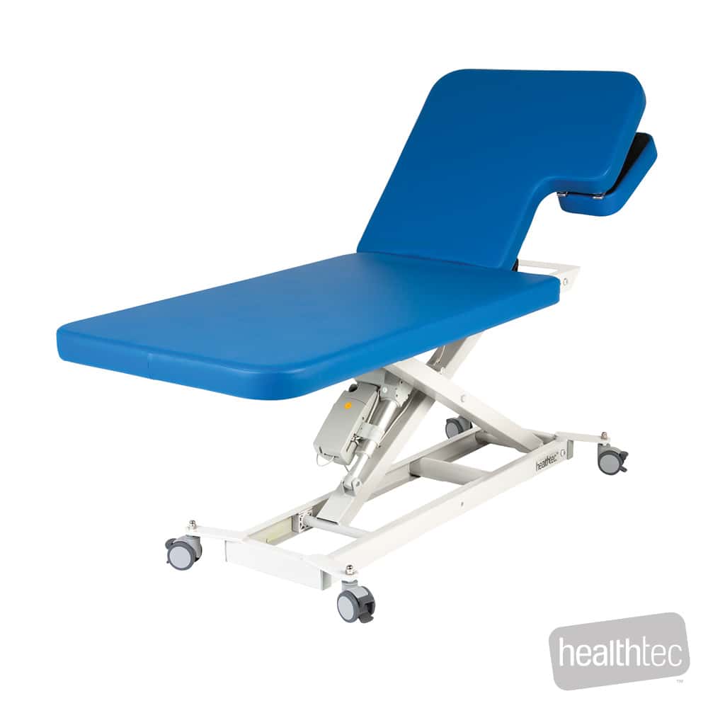 Healthtec LynX Cardiology Table (M2) – Backrest Section Cutout – All Electric, 710mm