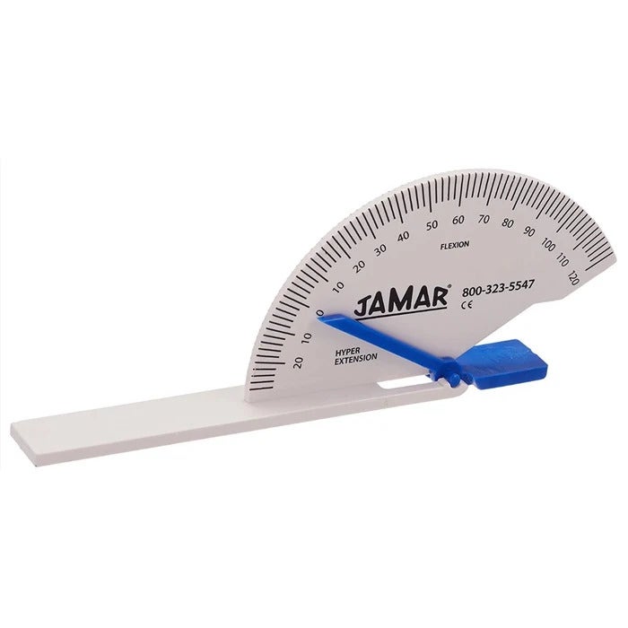 Jamar Finger/Toe Goniometer, Tight-Fitting Hinge, Blue