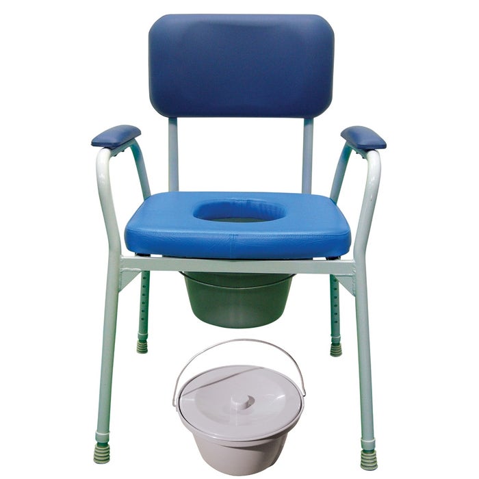 Homecraft Aluminium Deluxe Bedside Commode | Bedroom Accessories