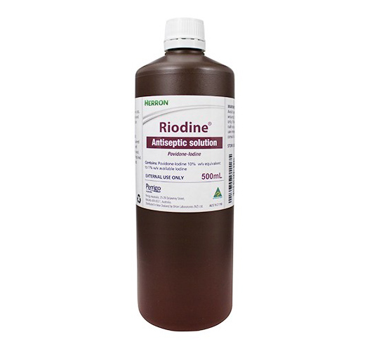 Riodine Povidone-Iodine Antiseptic Solution 10%