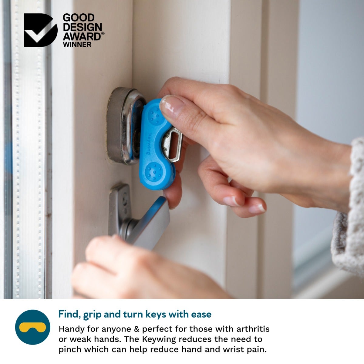 dext Keywing Key Turner, 3pk | Household Aid