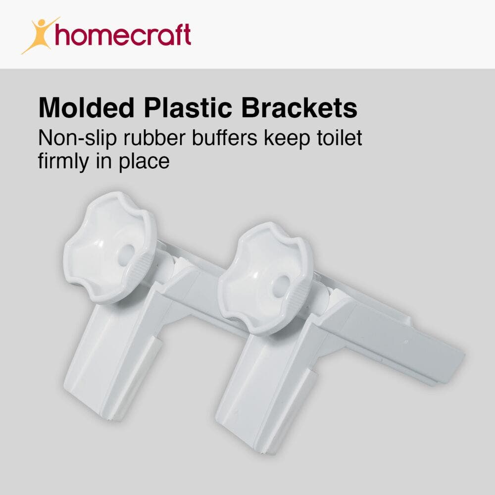 Homecraft Savanah Raised Toilet Seat with Lid