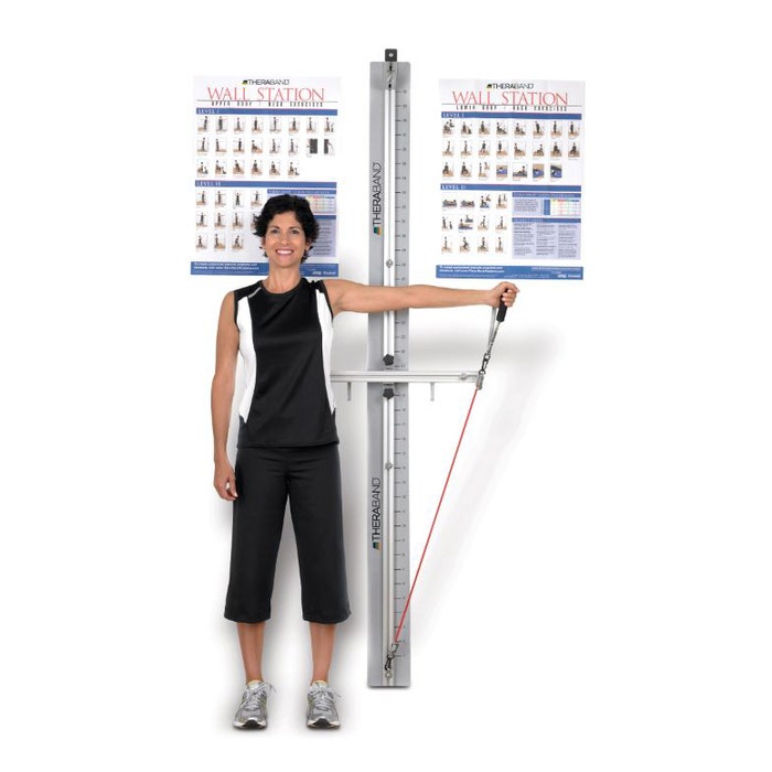 THERABAND Wall Station | Total Body Rehabilitation System
