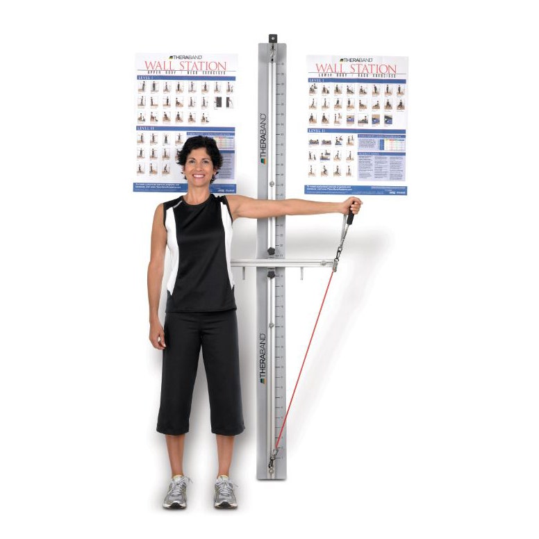 THERABAND Wall Station | Total Body Rehabilitation System