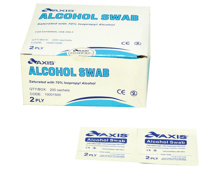 Bodichek Alcohol Swabs | Sterilisation and Cleaning