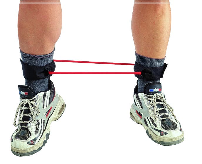 Metron Ankle Tube Exerciser, Black, X-Extra Firm