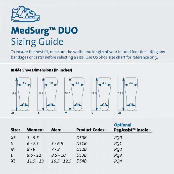 Darco MedSurg DUO Post-op Shoe