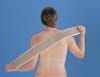 Homecraft Flannel Strap and Wash Mitt | Back Scrubber