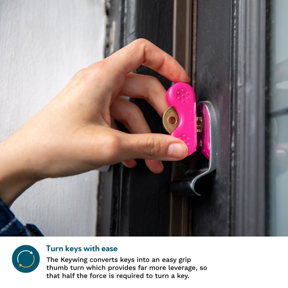 dext Keywing Key Turner, 3pk | Household Aid