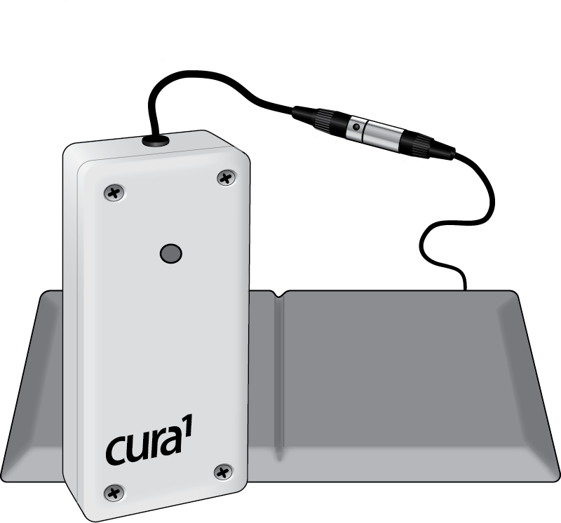 Cura 1 4114C Cordless Foldable Crash Mat