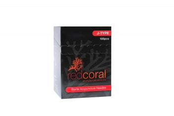 Red Coral J-type Acupuncture Needles