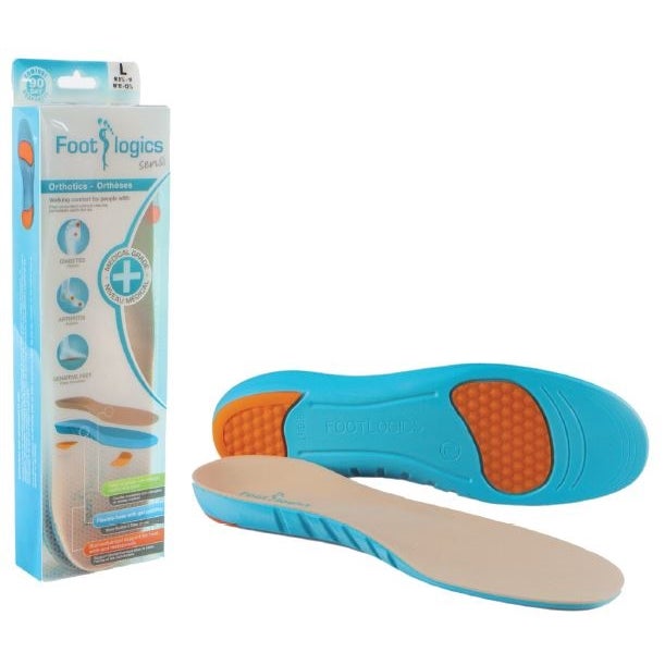 Footlogics Sensi Orthotic Insoles | Diabetic Protection
