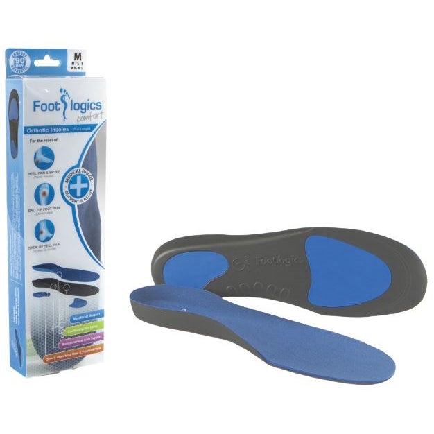 Footlogics Orthotic Insoles, Comfort | Full-Foot Comfort