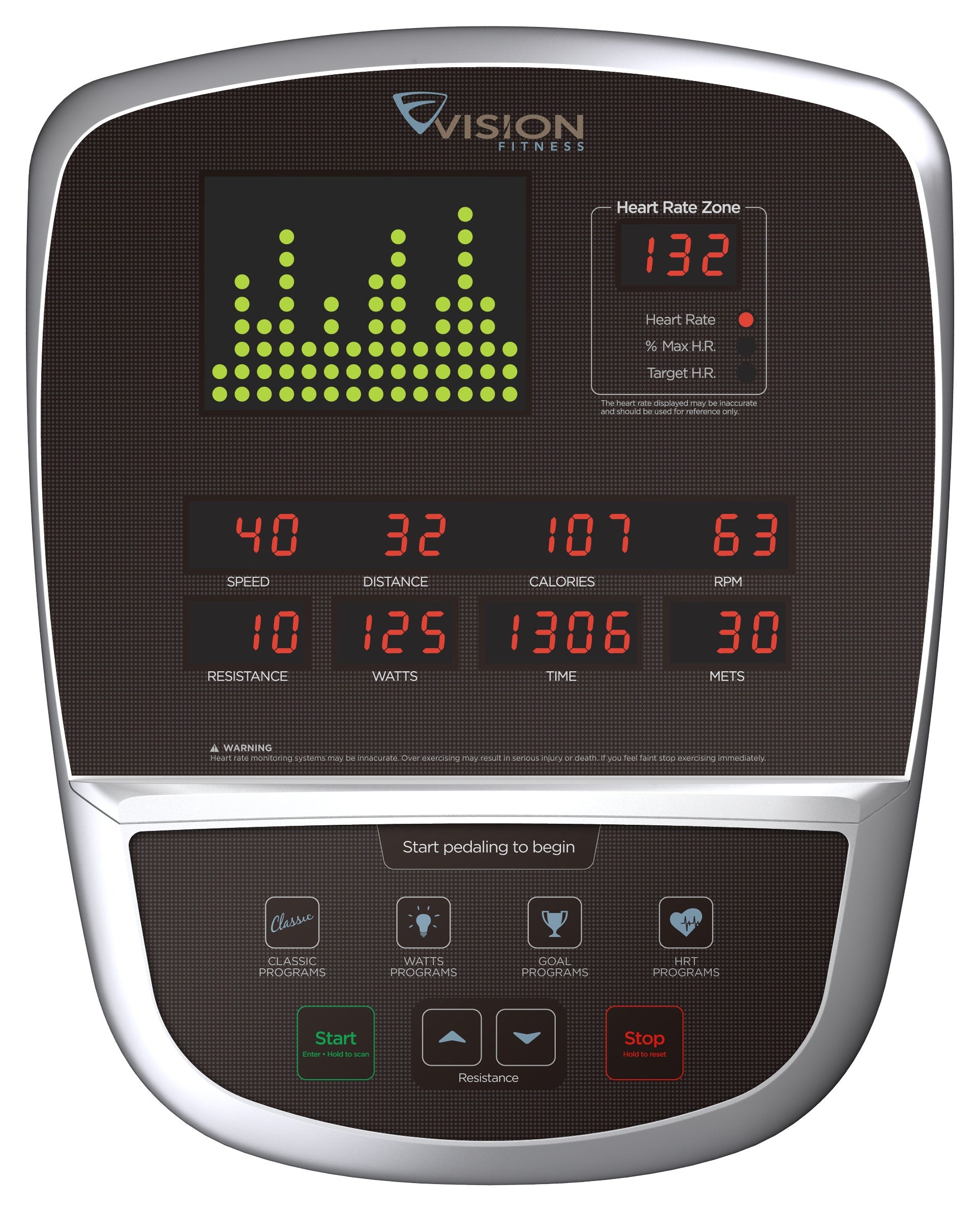 Vision R60 Recumbent Bike | Exercise & Fitness