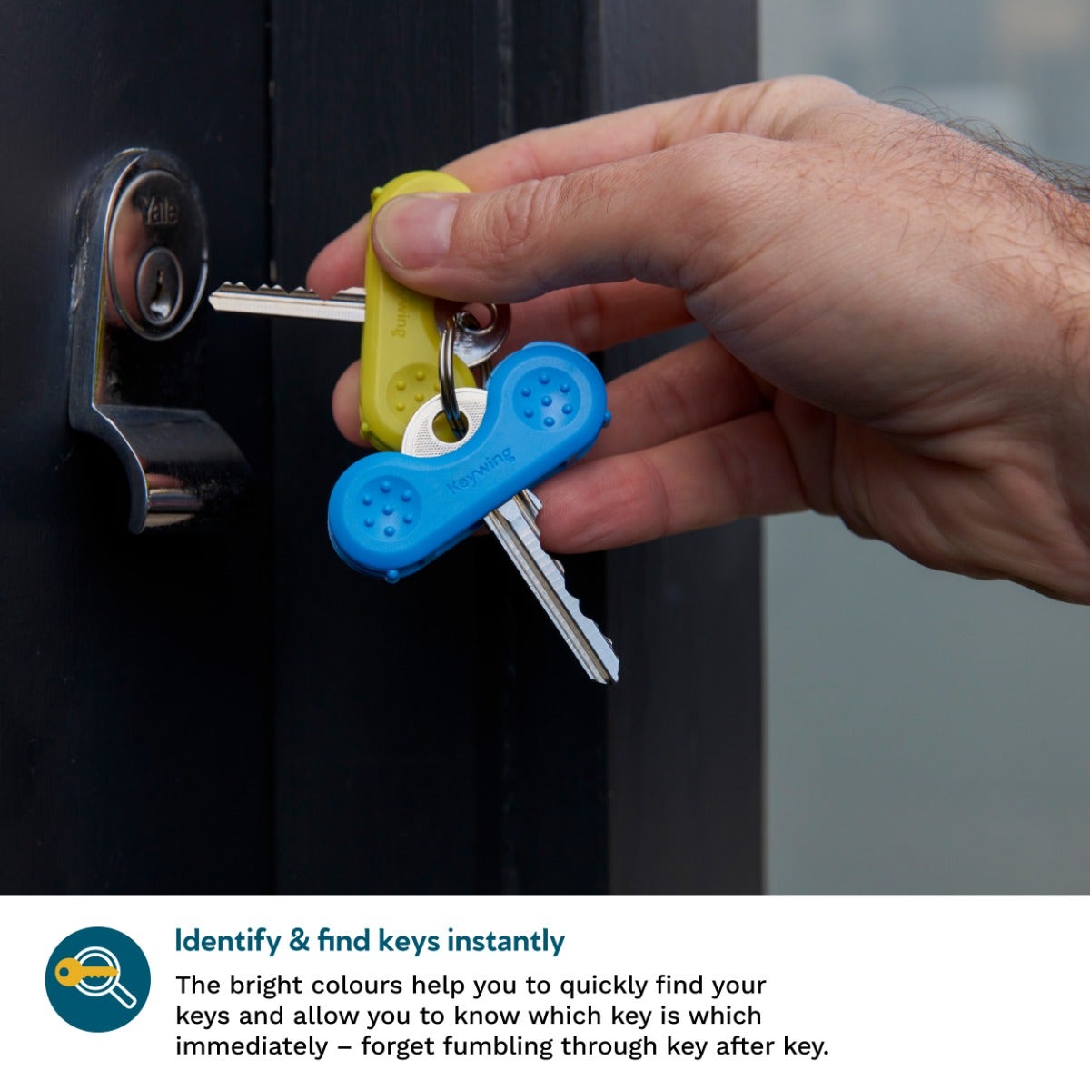 dext Keywing Key Turner, 3pk | Household Aid
