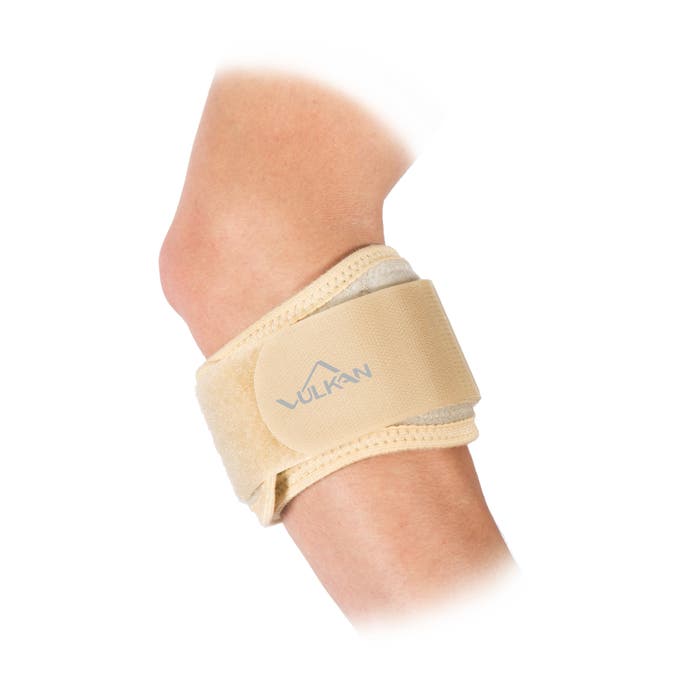 VULKAN Tennis/Golf Elbow Strap - Silicon Pad | Soft Support