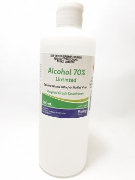 Alcohol 70% Untinted 500ml