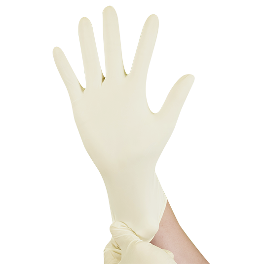 JS Sports Latex Powder Free Examination Gloves