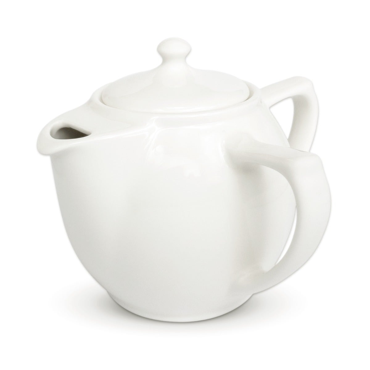 Dignity by Wade Tea Set, White, includes 80196-W 2-Handled Mug, 80200-W Oval Saucer & 80210-W 2-Handled Teapot