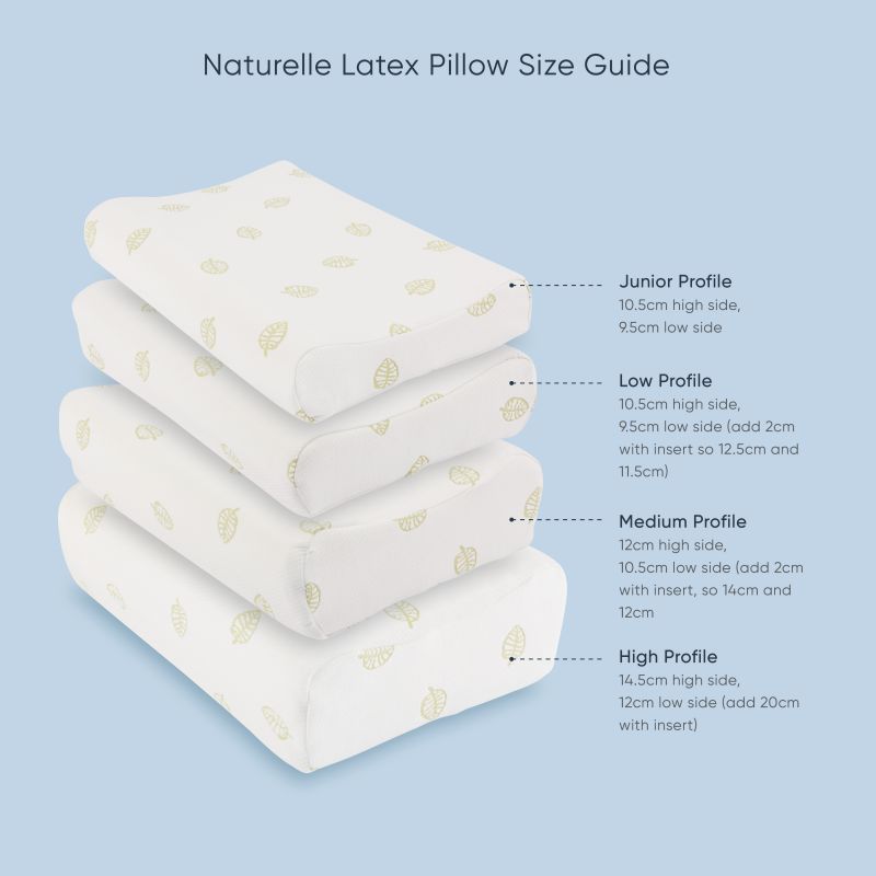 Naturelle Latex Children's Pillow - 8+ years