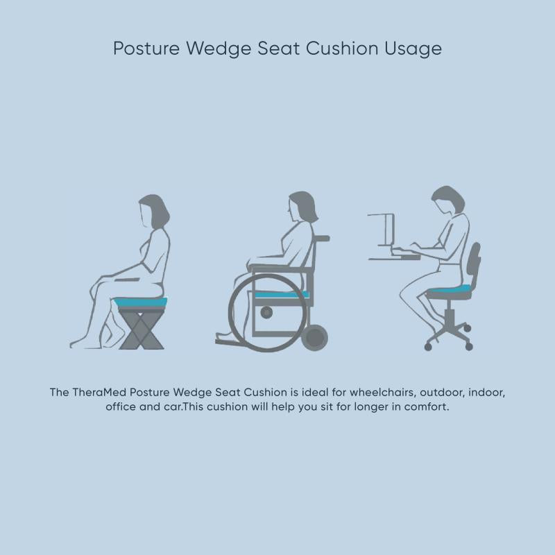 TheraMed Posture Wedge Seat Cushion