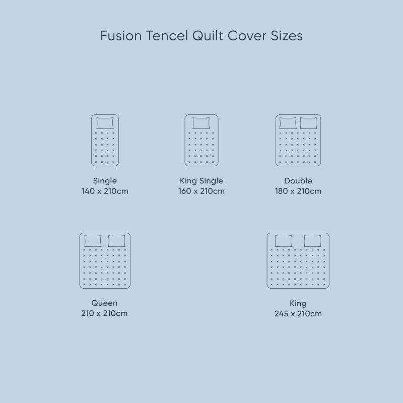 Fusion Tencel Quilt Cover