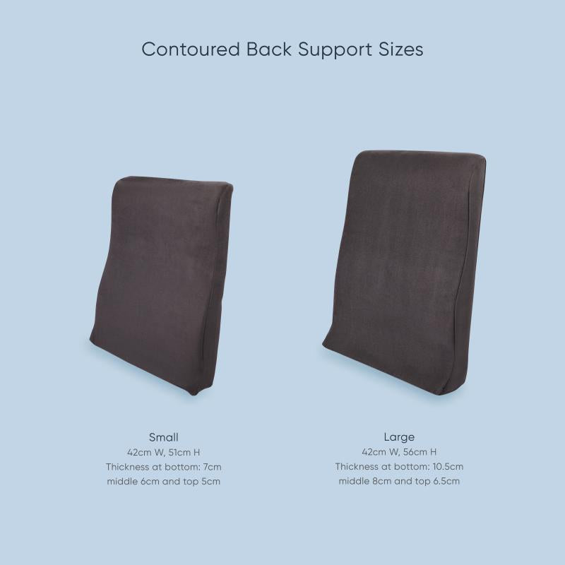 Contoured Back Support - Two Sizes