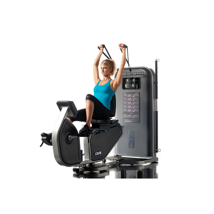 Dual Pulley Recumbent Bike