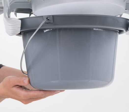 King Commode Bucket with Lid