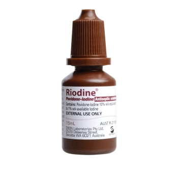 Riodine Povidone-Iodine Antiseptic Solution 10%