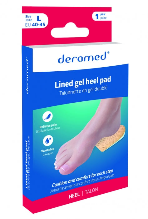 Deramed Lined Gel Heep Pad