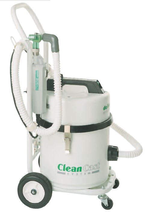 De Soutter CleanCast CC4 High Voltage Cast Saw/Extractor