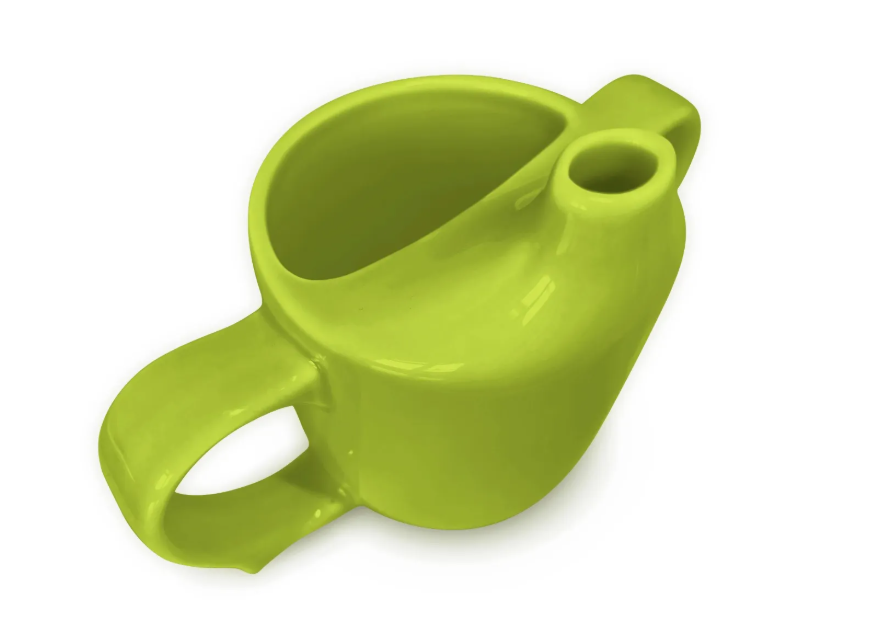 Dignity by Wade Two Handled Feeding Cup, 250ml, Green