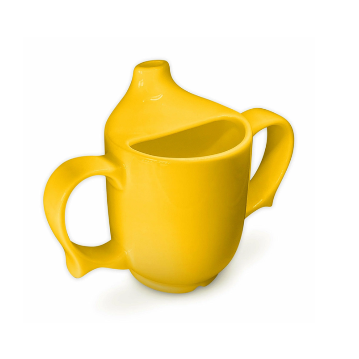 Dignity by Wade Two Handled Feeding Cup, 250ml, Yellow