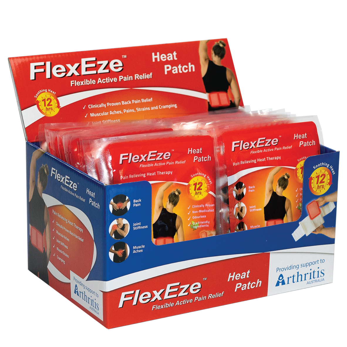 FlexEze Patches | Pain Relief & Heat Therapy
