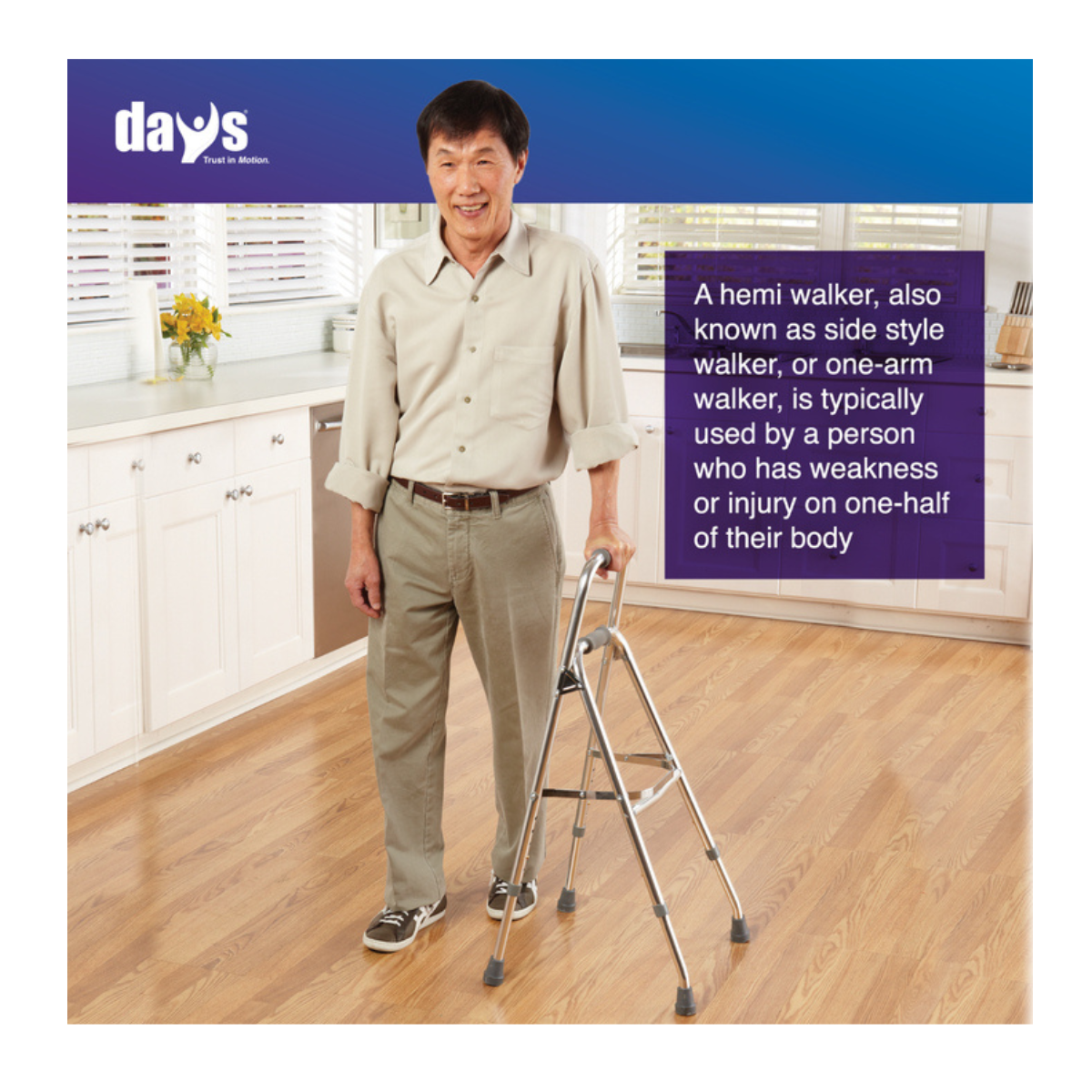 Days Folding Hemi Walker