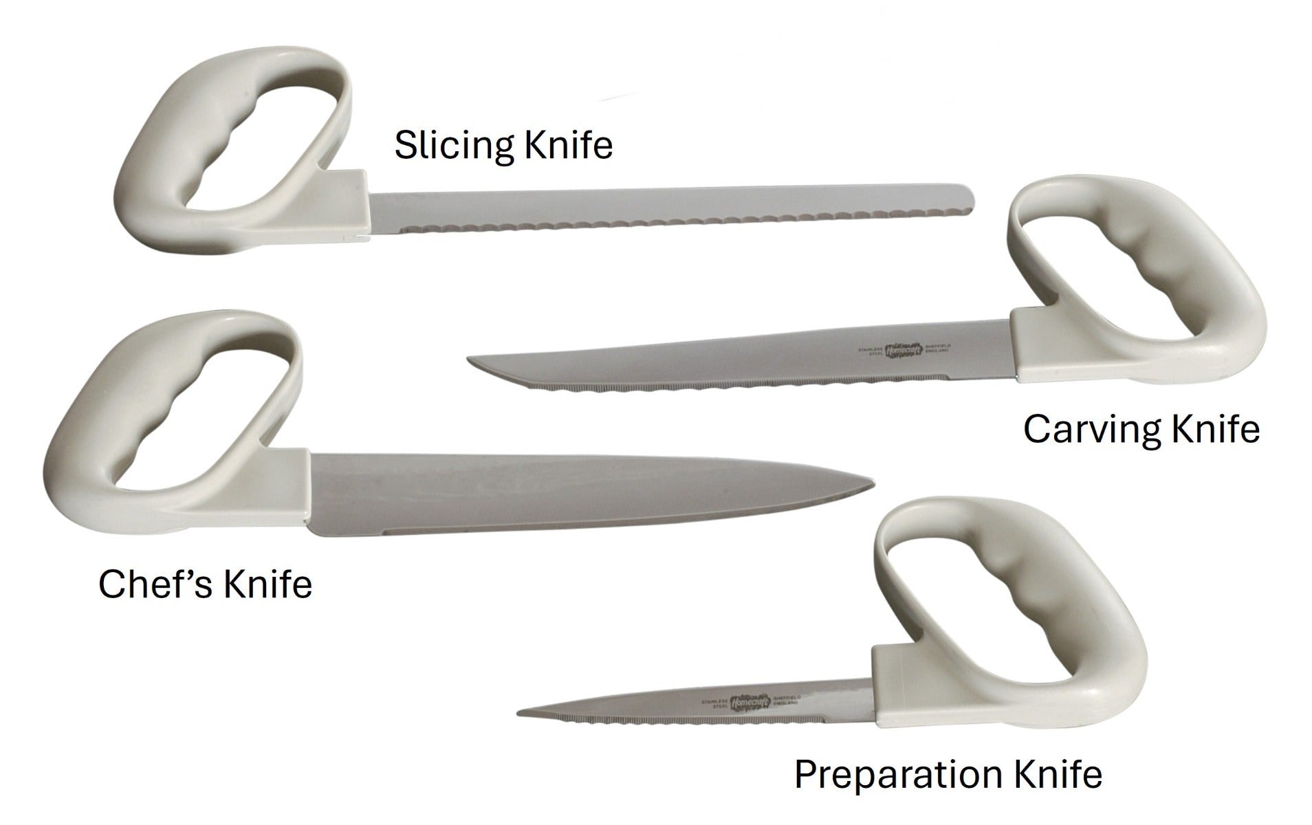 Homecraft Reflex Carving Utensils