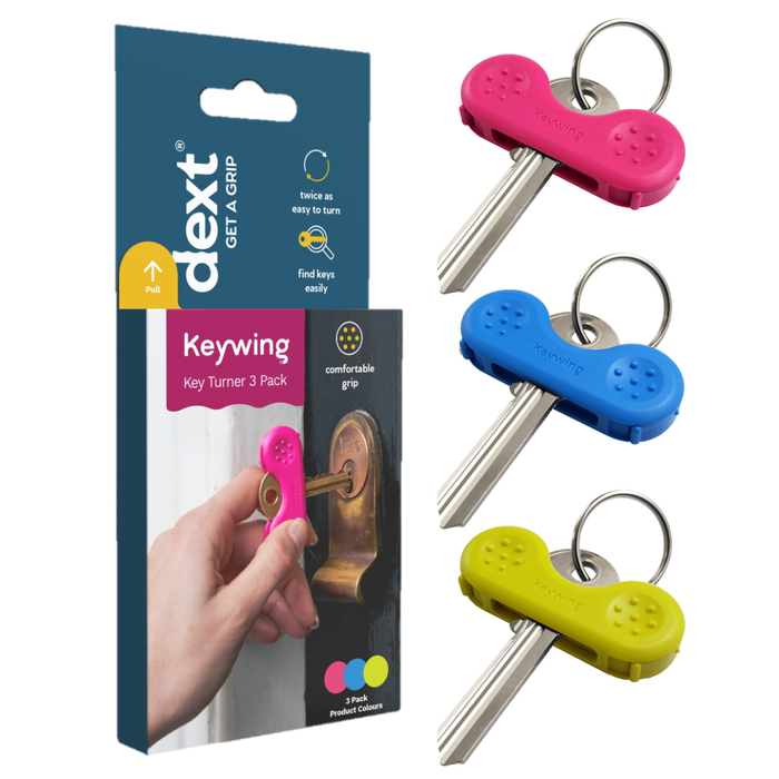 dext Keywing Key Turner, 3pk | Household Aid