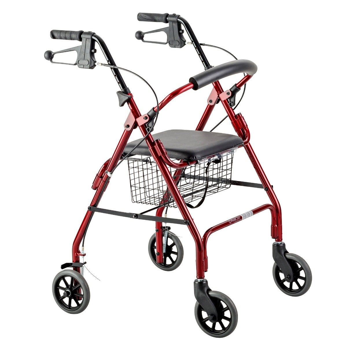 Days Seat Walker with Handbrakes and Curved Backrest | Walker
