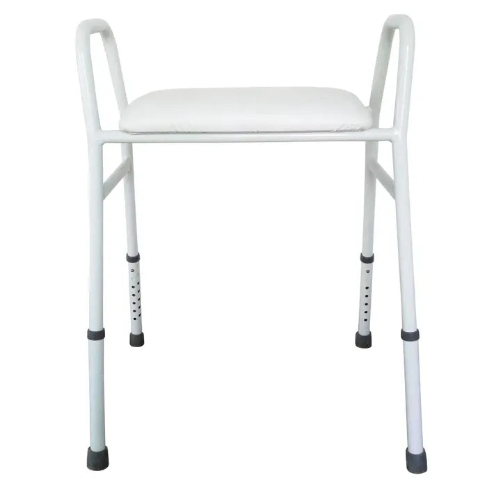 Homecraft Aluminium Shower Stool with Moulded Plastic Seat, 4/ctn