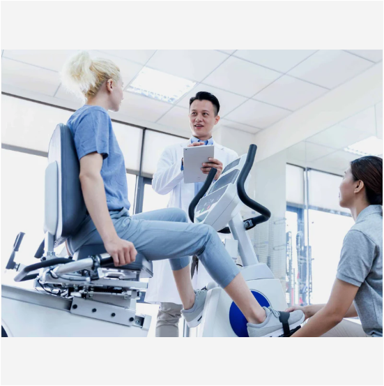 Dyaco 7.0R MED Rehabilitation Recumbent Bike