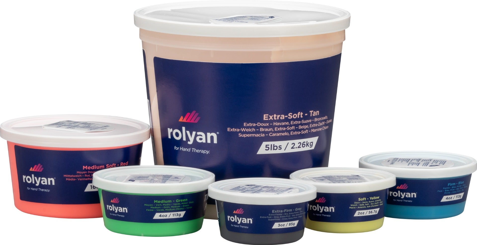 Rolyan Therapeutic Exercise Putty - Hand, Finger, and Grip Strength Exercises