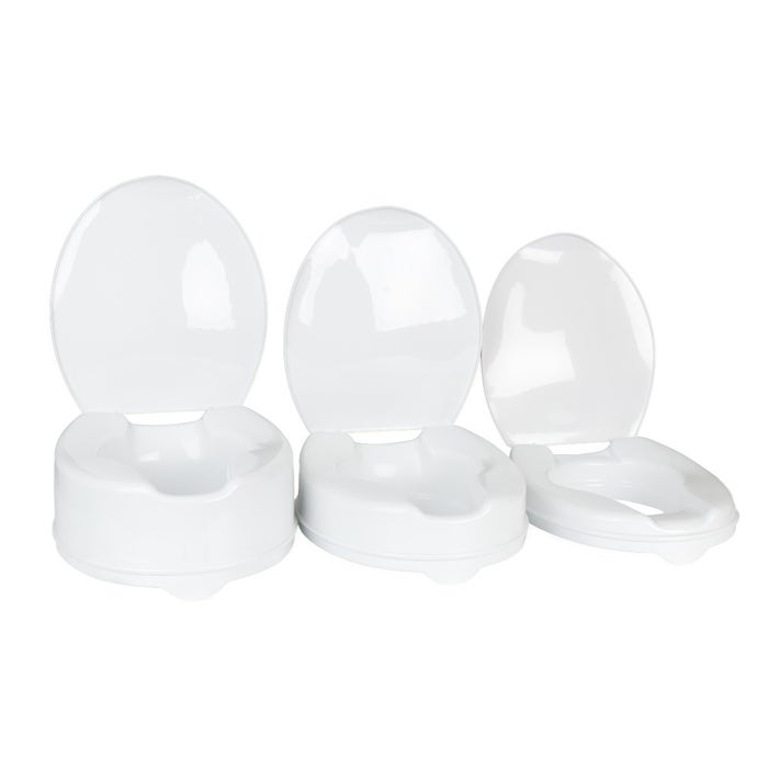 Homecraft Savanah Raised Toilet Seat with Lid