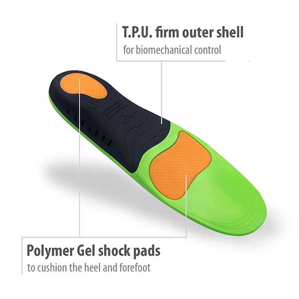Footlogics Sports Orthotic Insoles| Sports Insole Inserts