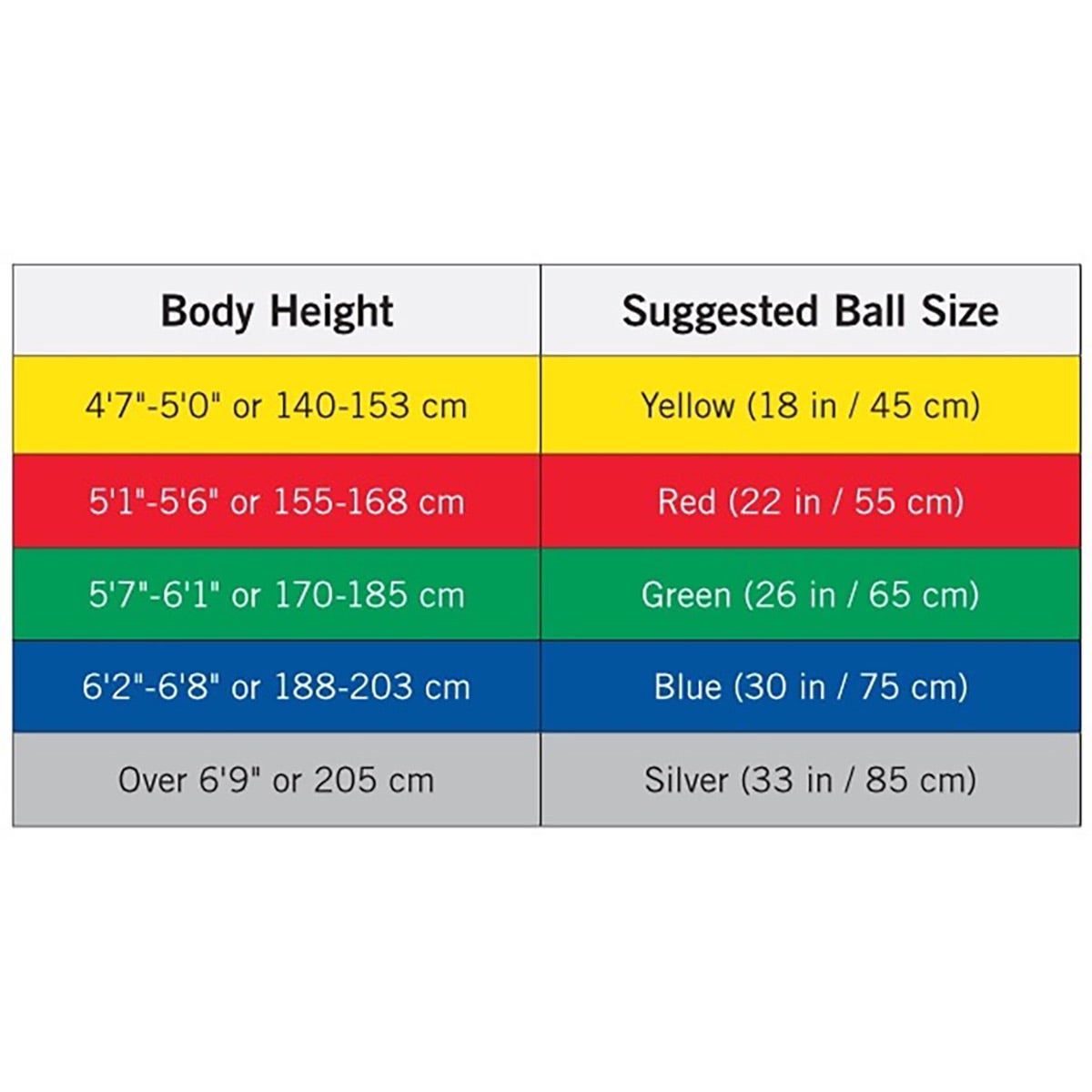 THERABAND PRO Series SCP Exercise Balls