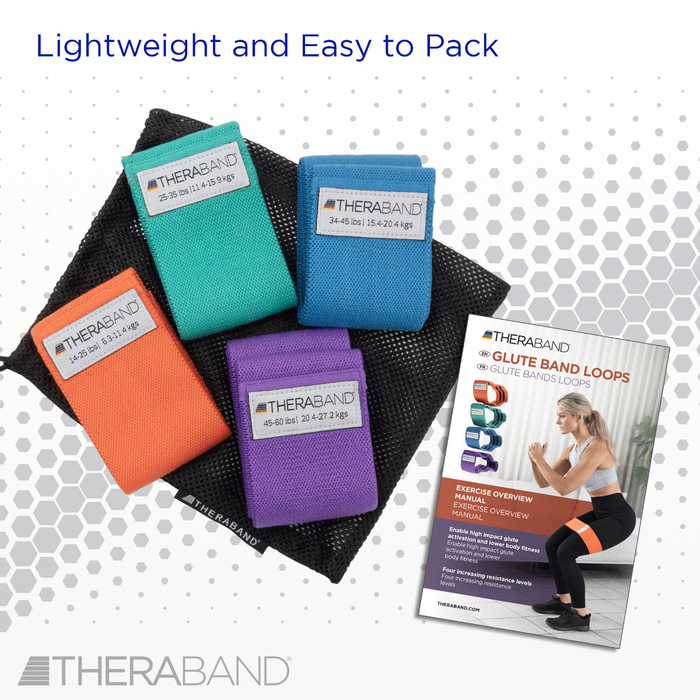 Theraband Glute Band Loops Pack